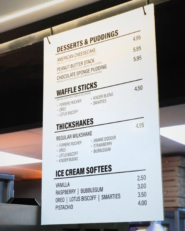 Burgers might be the main event...

but our desserts and shakes? That’s the grand finale you don’t want to miss 🍨🍓🍫

Available in-store:
📞 Call and collect 01924 907350
🚚 Or for delivery via @ubereats_uk @deliveroo @justeatuk

#batley #brgrbro #desertmenu #desert #shakes #milkshakes #icecream #puddings